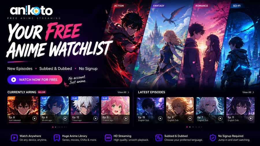 streaming anime banner